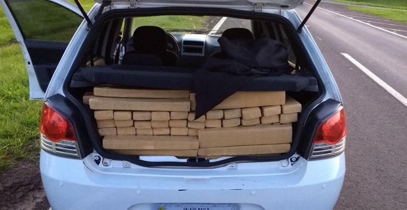TOR apreende 400 quilos de maconha em rodovia