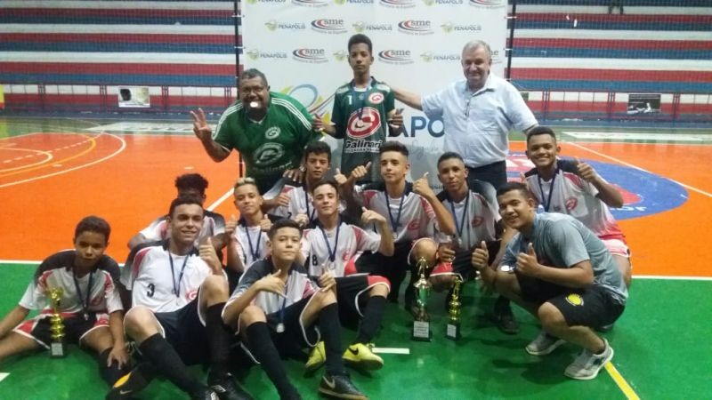 Galinari é campeão Sub-14 do 24º Torneio de Futsal Ferinhas