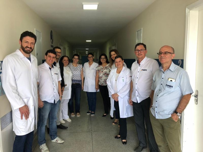 Turma de Medicina da Funepe reforma Posto de Enfermagem da Santa Casa