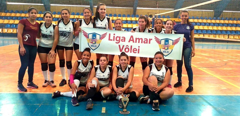 Vôlei feminino vence festivais nas categorias mirim e infantil