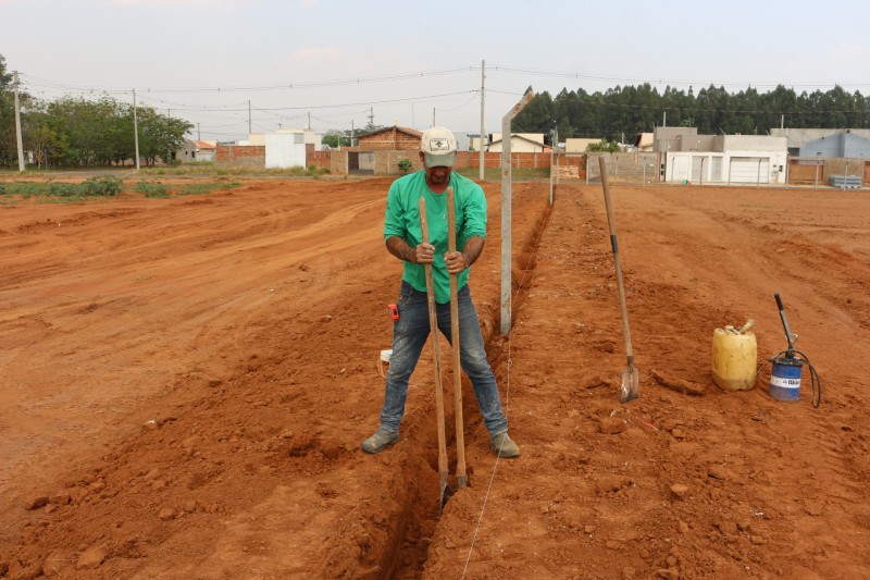 Complexo Esportivo do Pereirinha está em construção