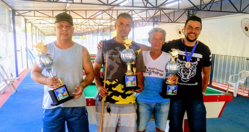 Torneio de Bilhar do Lago divulga vencedores