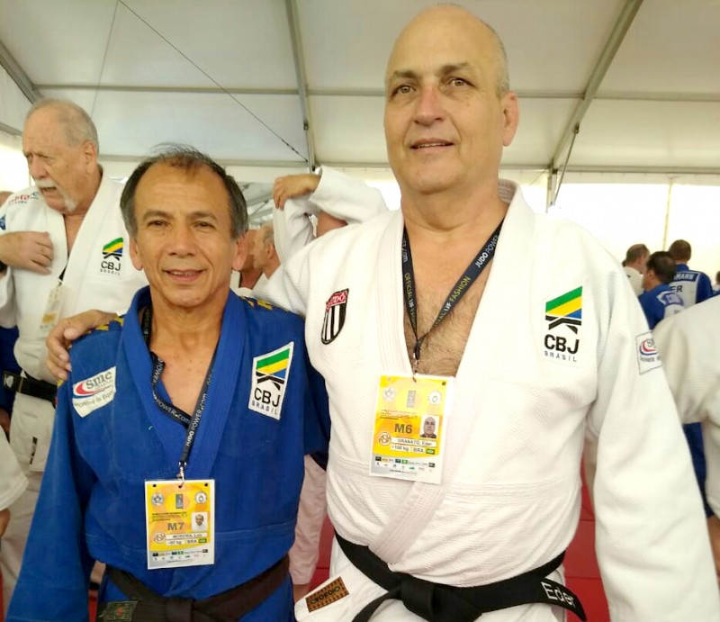 Judoca Luiz Moreira é bronze no Mundial Veteranos no Marrocos