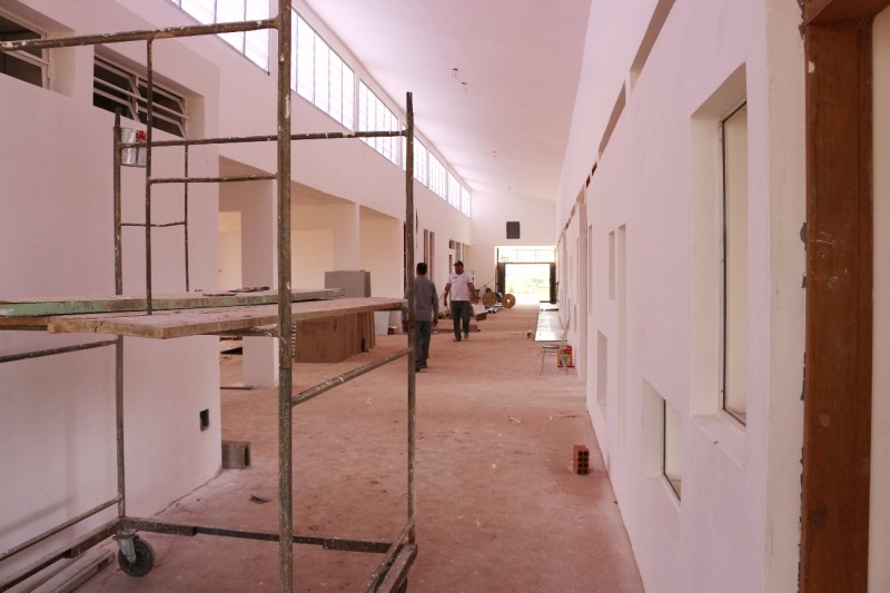 Creche-escola do Gimenes entra em fase final de construção