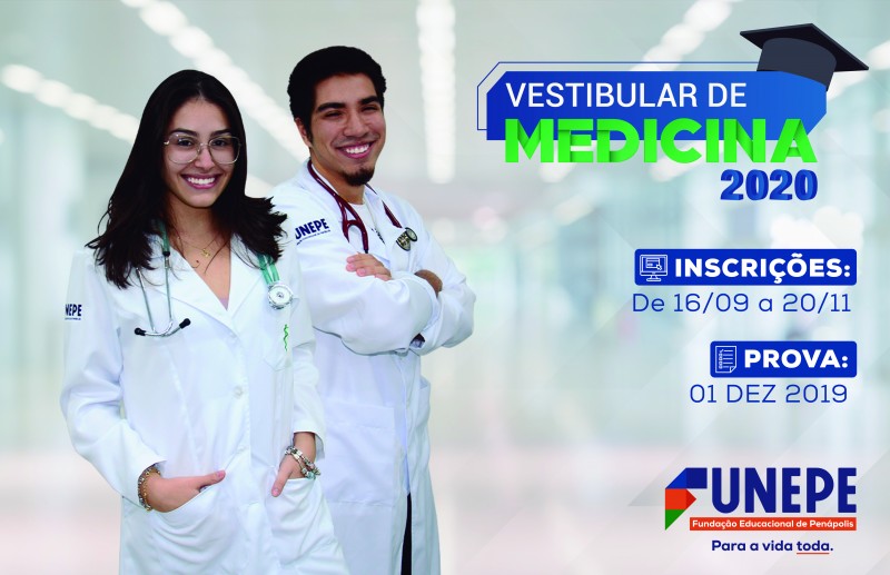 Inscrições para o vestibular de Medicina da Funepe vão até dia 20