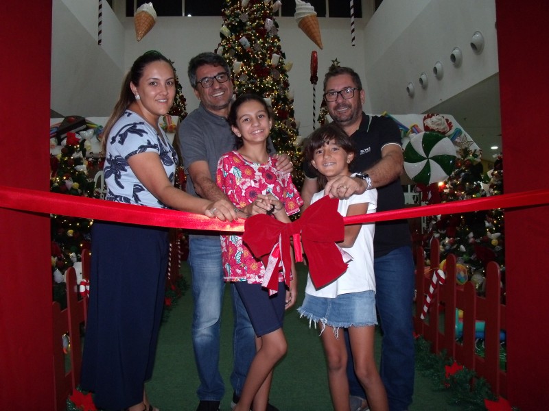 Papai Noel chega hoje no Garden Shopping