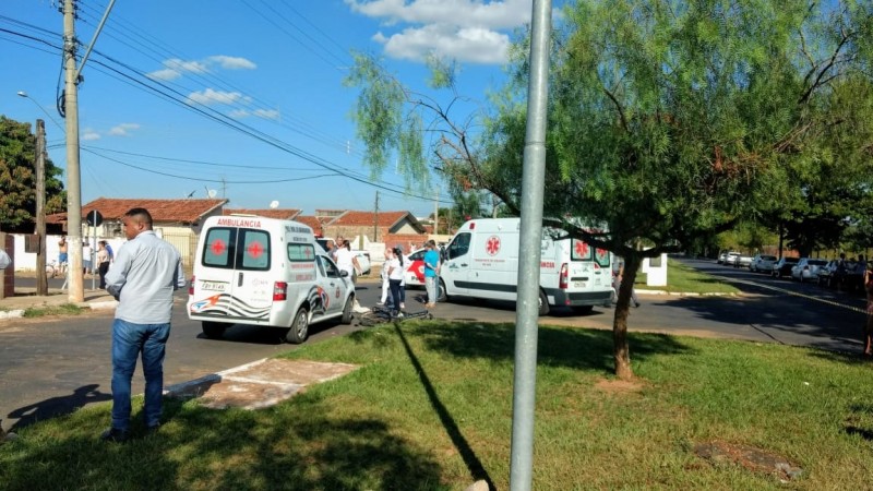 Garota que morreu em acidente era passageira de bicicleta elétrica