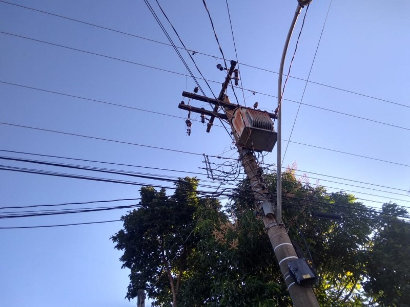 Câmara Municipal reclama rompimentos de fios de energia elétrica