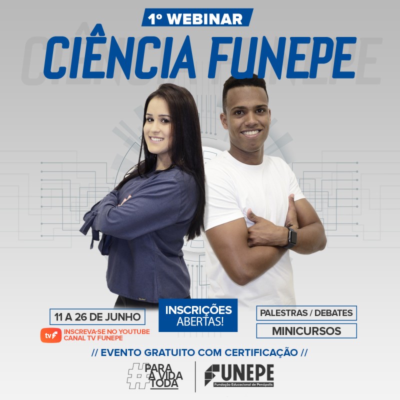 1º Webinar Ciência Funepe promove semana de atividades online