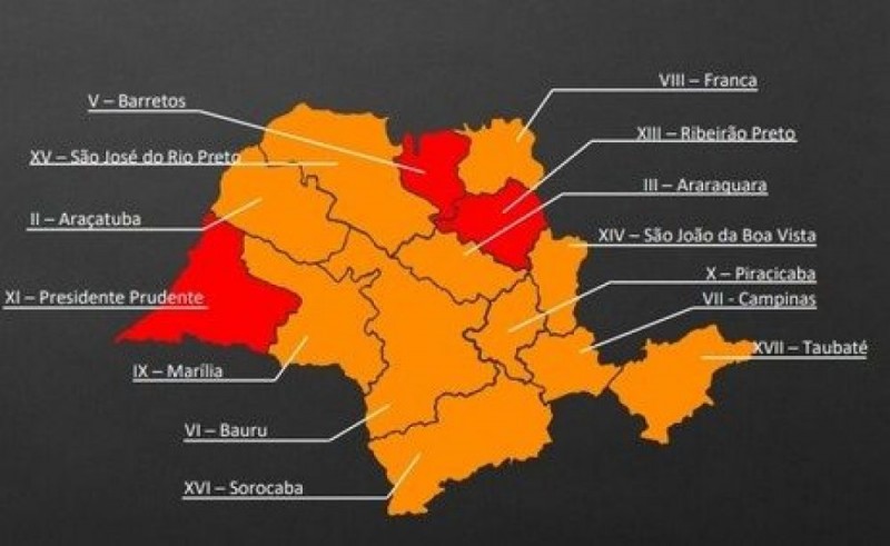 Região de Araçatuba, que inclui o município de Penápolis, continua na Fase 2 do Plano São Paulo