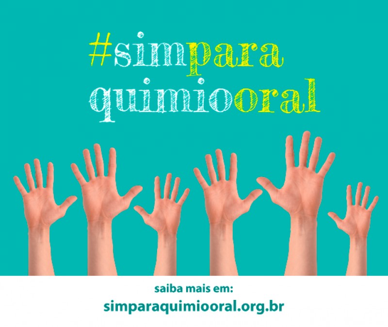 Apoio para projeto de lei pelo fornecimento de quimio oral