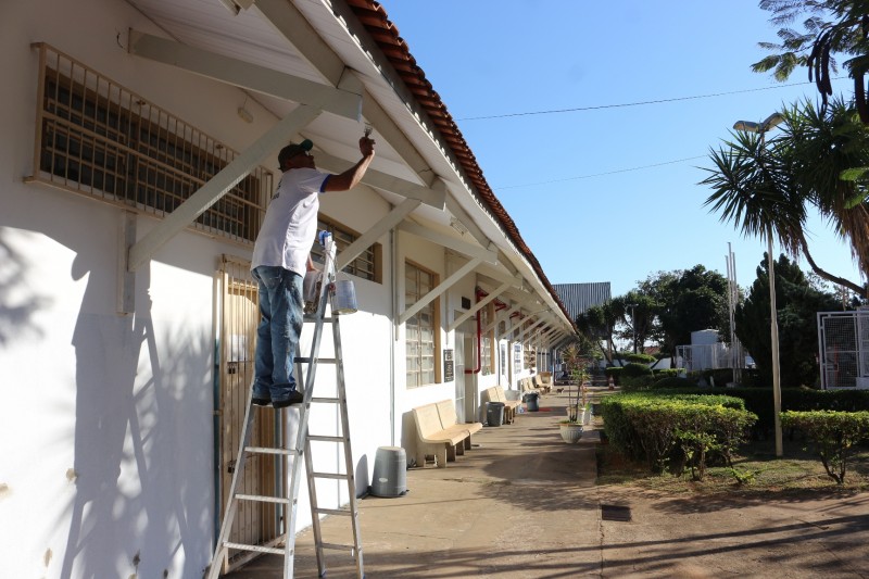 Escolas municipais passam por melhorias durante a quarentena