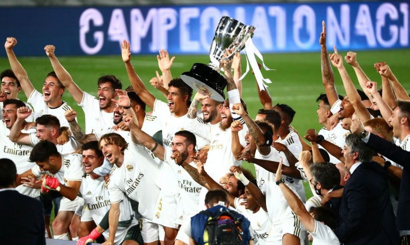 Real Madrid conquista 34º título espanhol