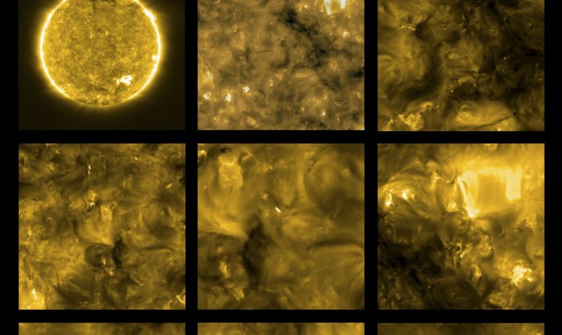 Nasa e ESA divulgam imagens do Sol obtidas pela Solar Orbiter