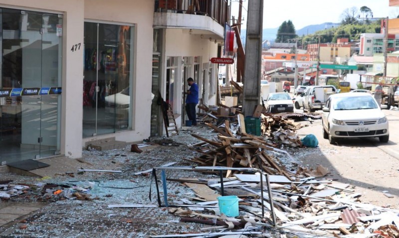 Santa Catarina tem registro de tempestades severas e tornados