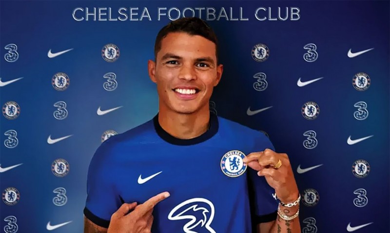 Zagueiro Thiago Silva é o novo reforço do Chelsea, da Inglaterra