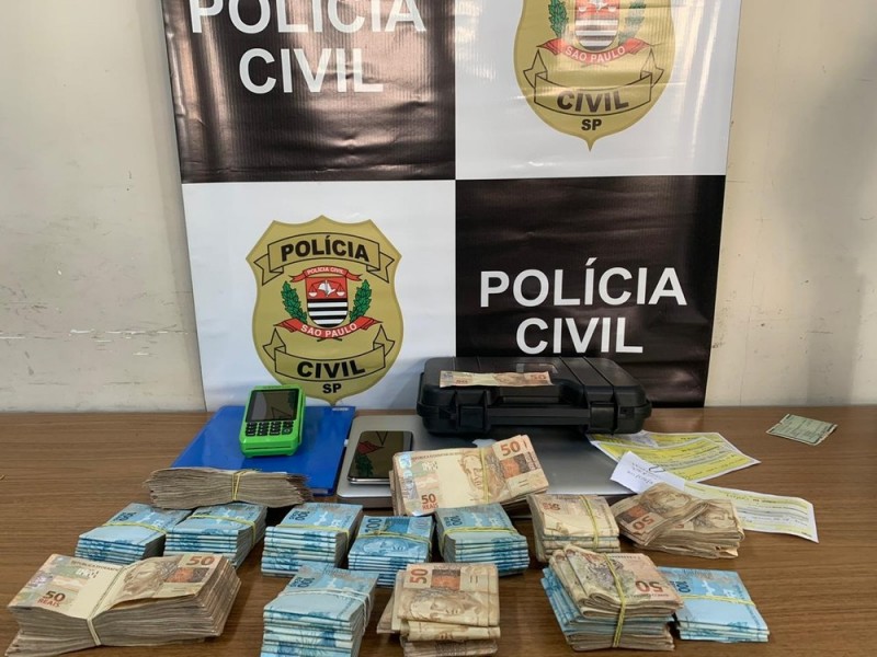 Polícia Civil apreende R$ 124 mil por suspeita de lavagem de dinheiro em Araçatuba