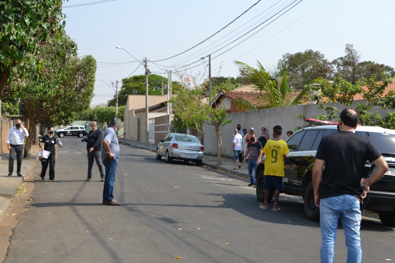 Polícia Civil faz reconstituição de latrocínio que vitimou comerciante