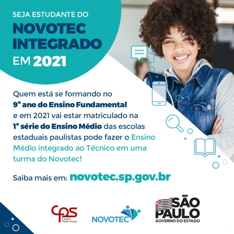 Prorrogadas as inscrições para as 920 vagas do programa Novotec na região