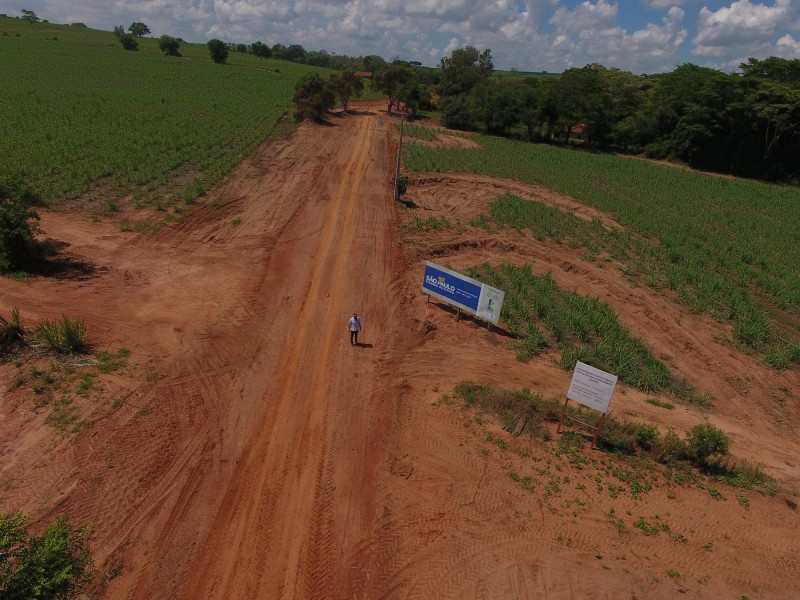 Consórcio Ribeirão Lajeado finaliza melhorias em estrada rural