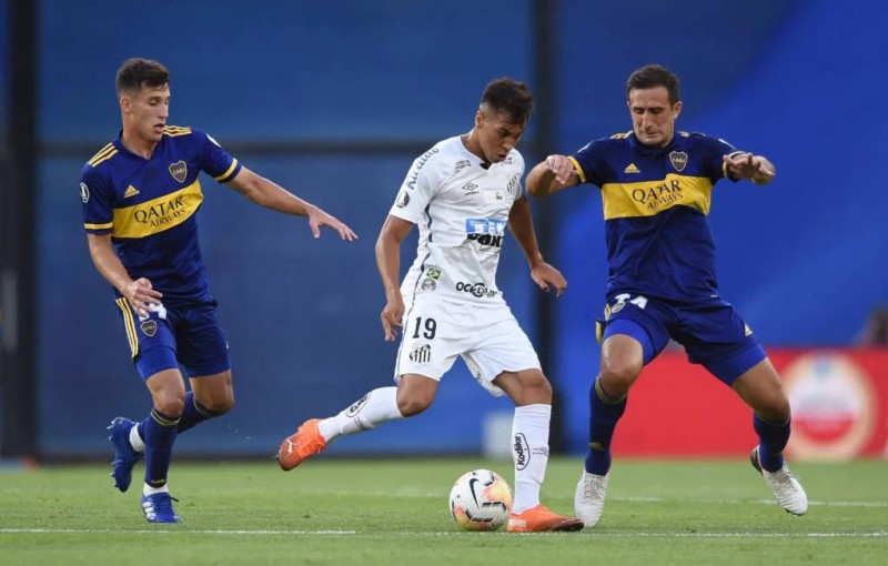 Santos empata sem gols com Boca na Argentina e decide vaga em casa