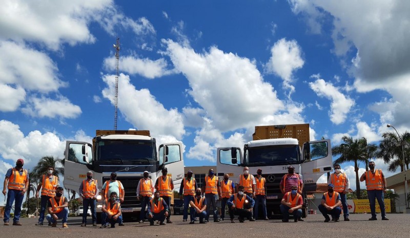 Fase final da capacitação de motorista canavieiro