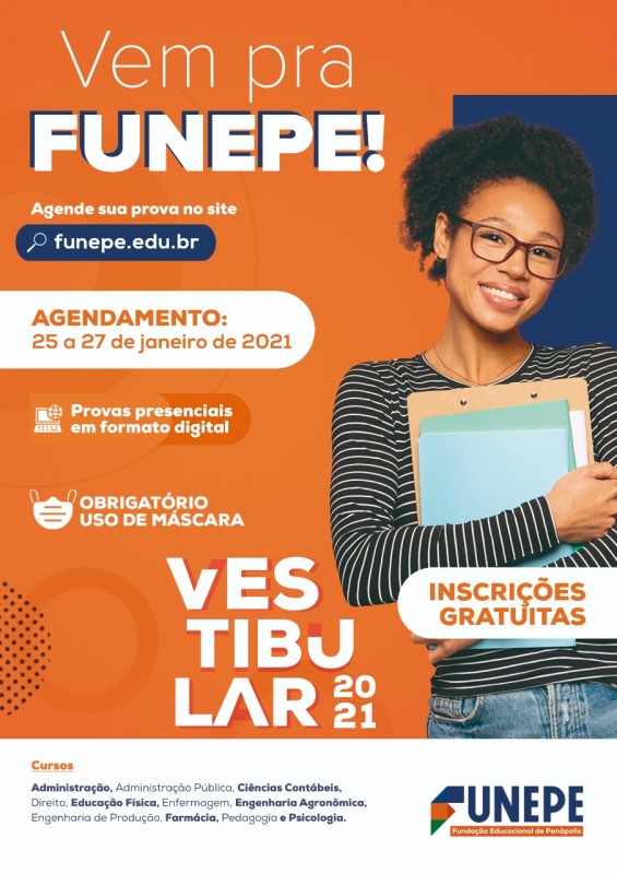 Funepe abre inscrições para vestibular