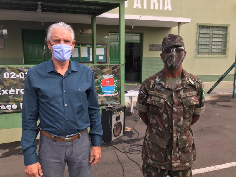 Novos atiradores do Tiro de Guerra participam de aula inaugural