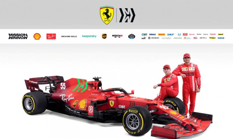 Ferrari apresenta novo carro de Fórmula 1 em busca de redenção