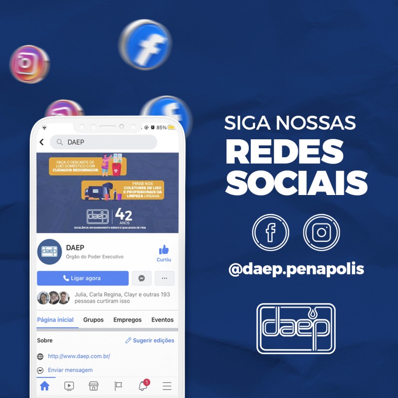 Daep amplia canais de atendimento e acesso à informação nas redes sociais