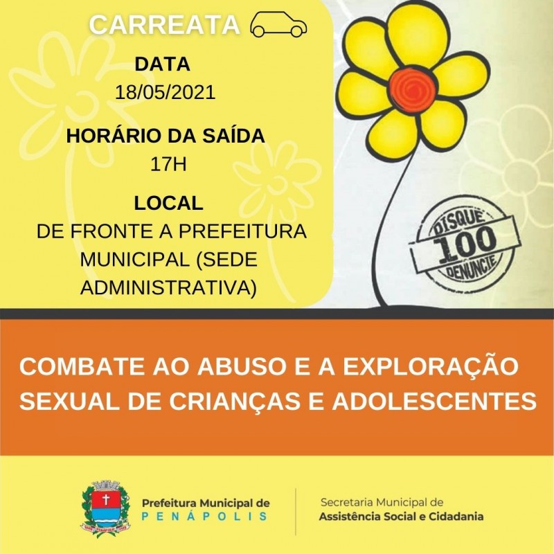 Ações marcam Dia Nacional de Combate ao Abuso e à Exploração Sexual de Crianças e Adolescentes