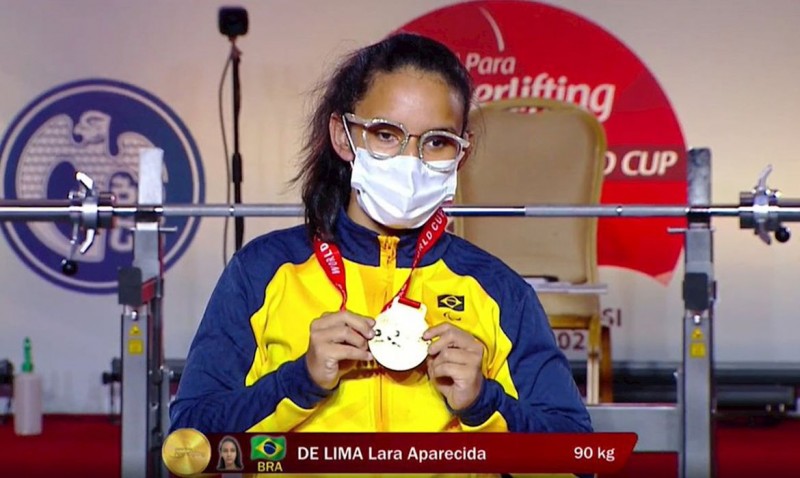 Brasil fatura ouro e bronze no halterofilismo paralímpico na Geórgia