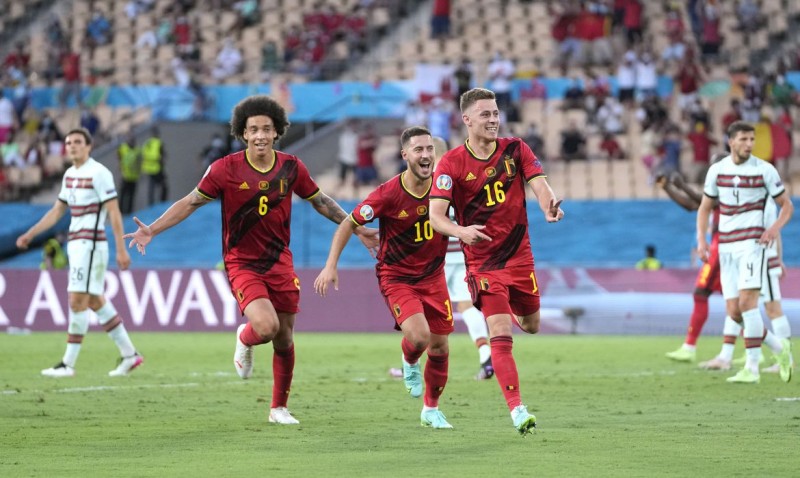 Eurocopa: com gol de Thorgan Hazard, Bélgica derrota Portugal