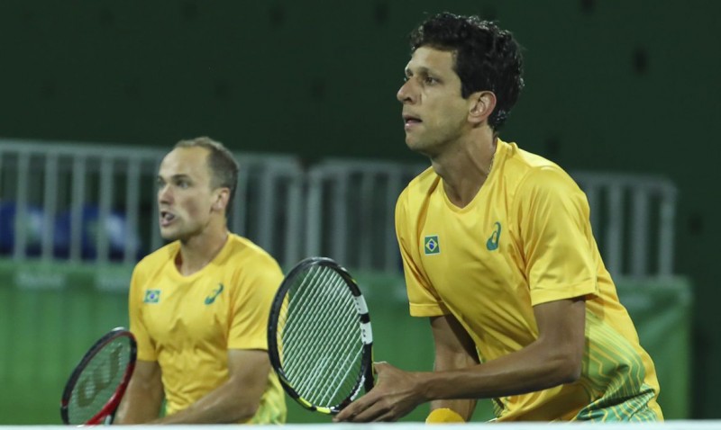 Bruno Soares e Marcelo Melo disputarão Olimpíada juntos pela 3ª vez