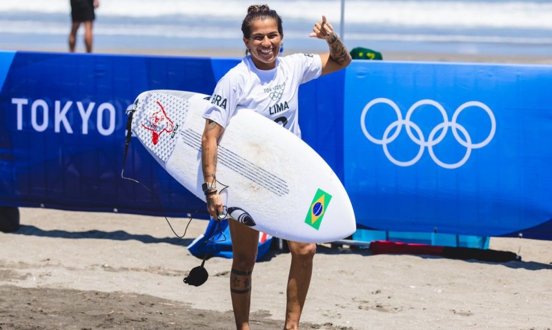 Silvana, Medina e Ítalo avançam às quartas de final do surfe em Tóquio