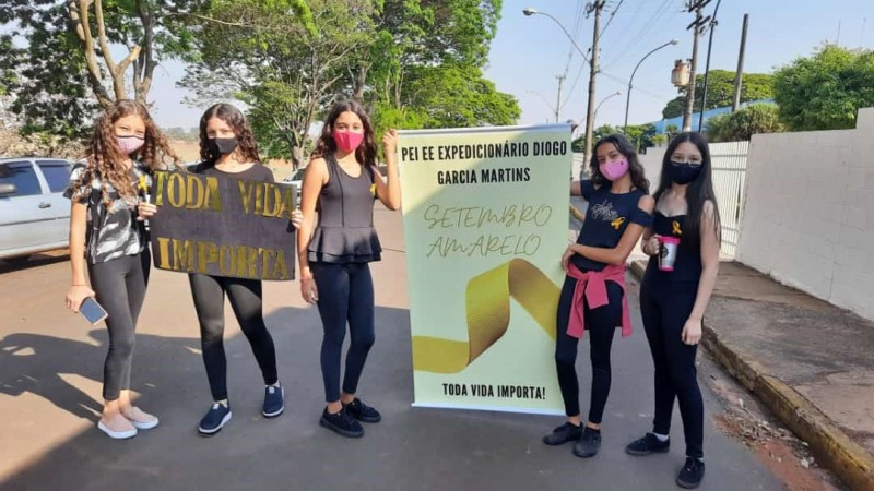 Escola de Alto Alegre encerra atividades do ‘Setembro Amarelo’