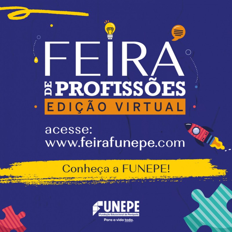 Funepe realiza nova edição digital da ‘Feira de Profissões’