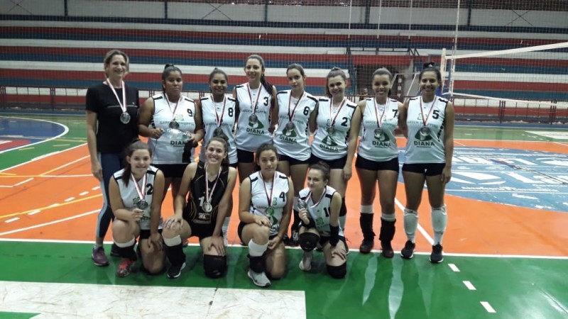 Vôlei feminino é vice-campeão na Retomada Esportiva