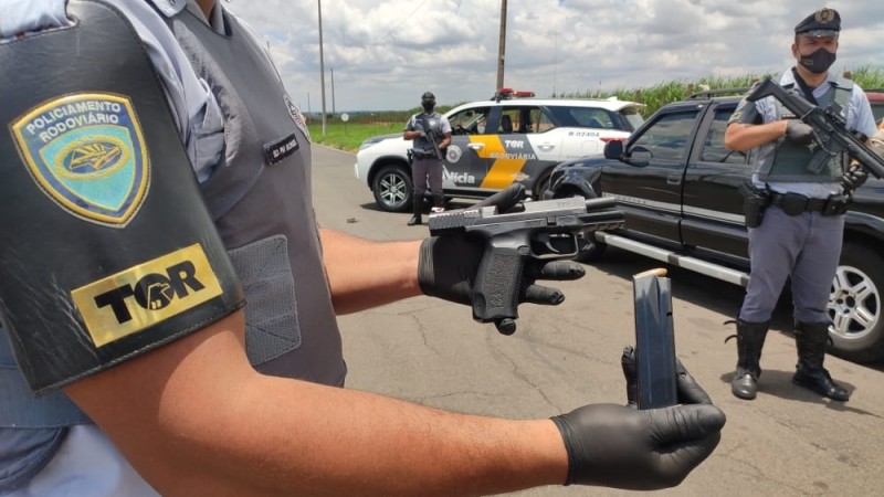 TOR prende comerciante do Paraná com pistola durante fiscalização na Marechal Rondon