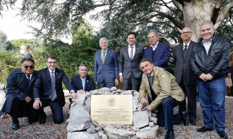 Presidente participa de homenagem a pracinhas mortos na 2ª Guerra