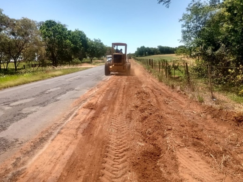 Obras na vicinal Francisco Salla são iniciadas; investimento é de R$ 10,4 milhões