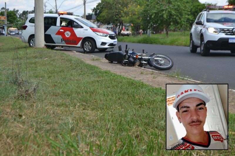 Jovem morre em acidente com motocicleta na Estrada Irmãos Buranello