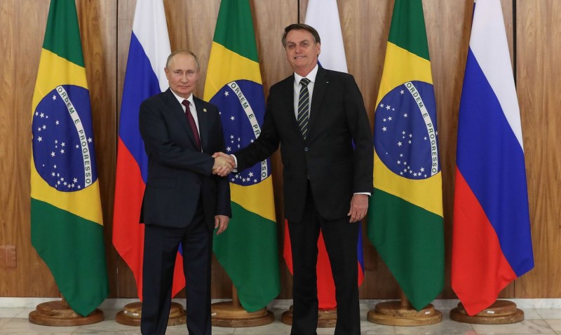 Presidente Jair Bolsonaro embarca nesta segunda-feira para a Rússia