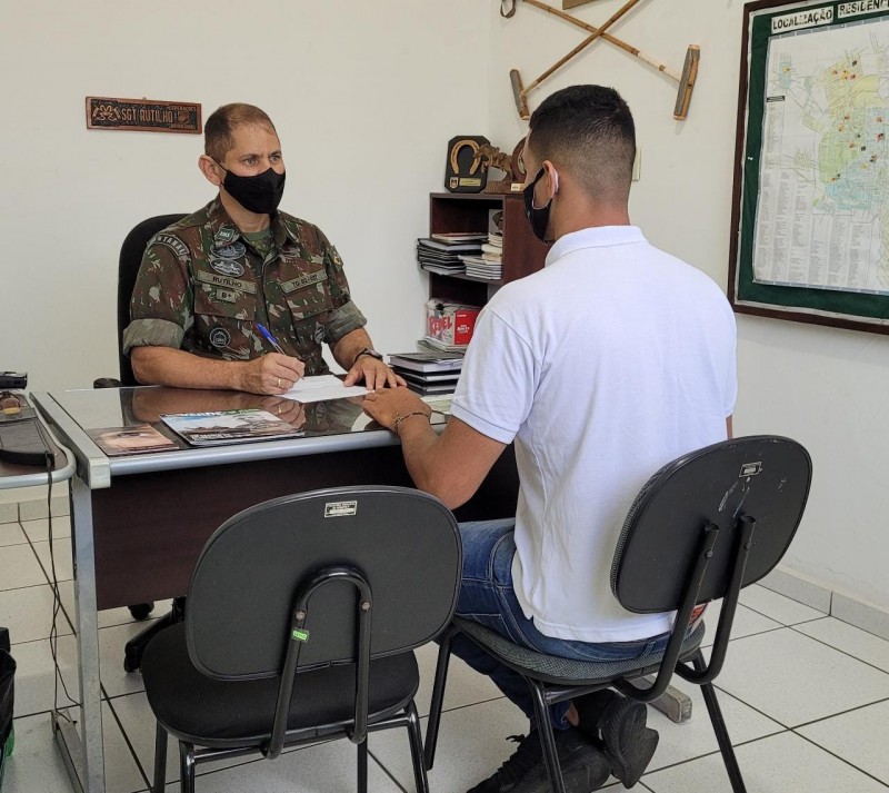 Tiro de Guerra promove seleção dos atiradores para Turma de 2022