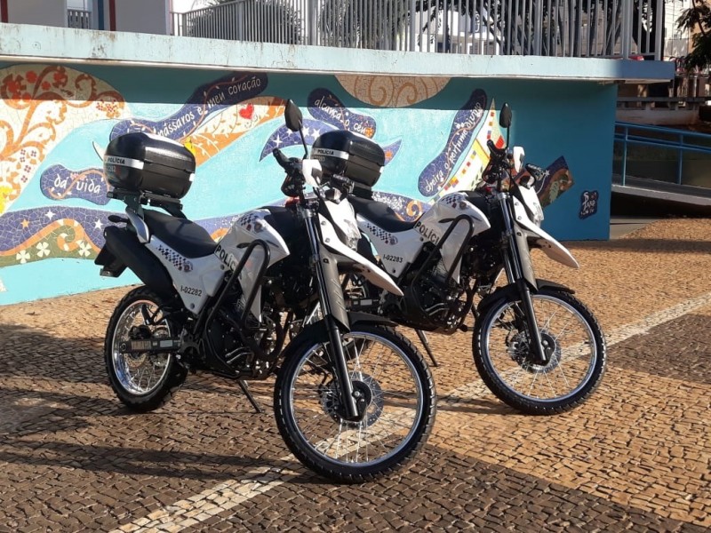 Polícia Militar recebe motos para patrulhamento