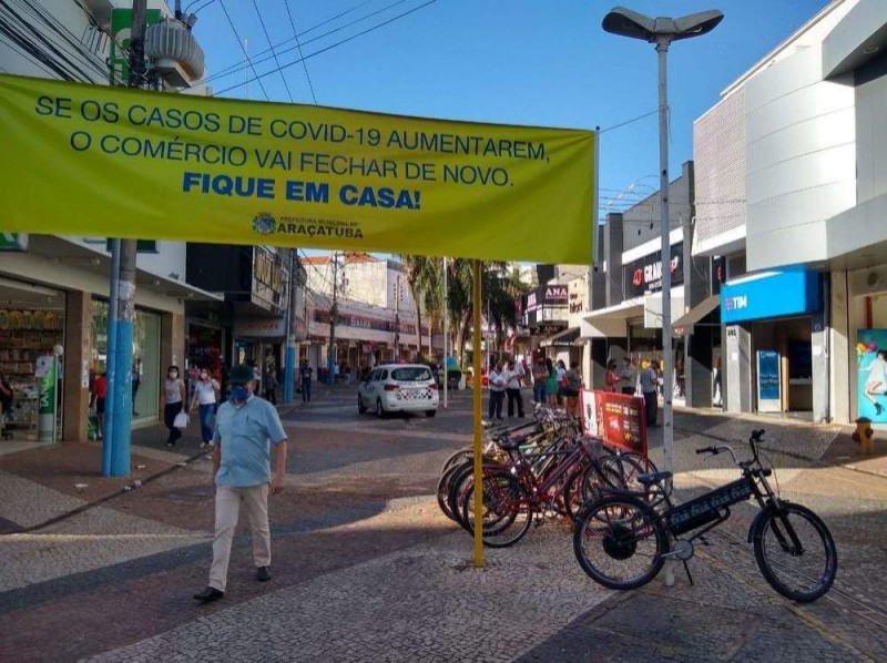 Calçadão de Araçatuba deve receber mais de meio milhão de reais em melhorias