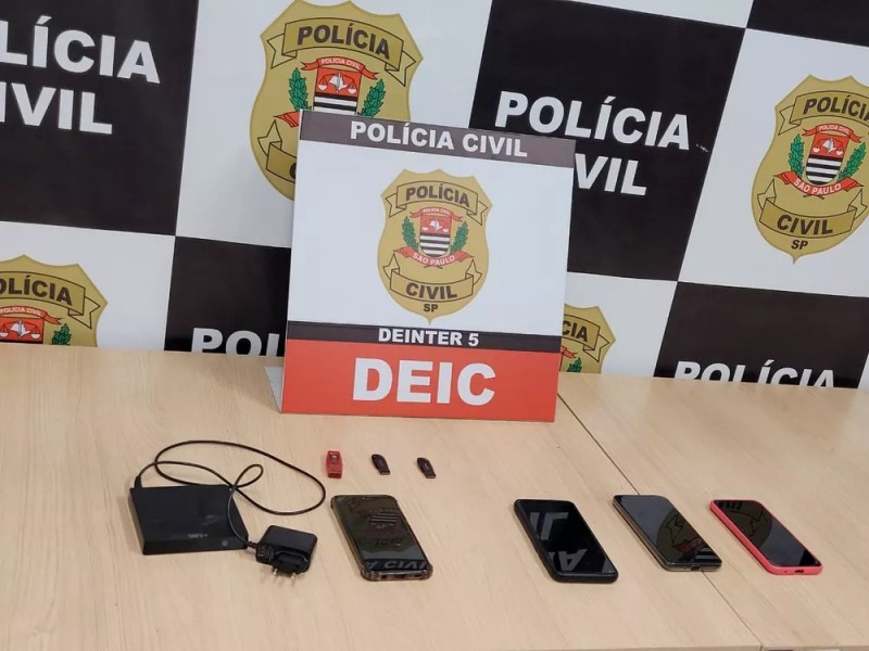 Homens são presos em operação da Polícia Civil contra a pornografia infantil no interior de SP