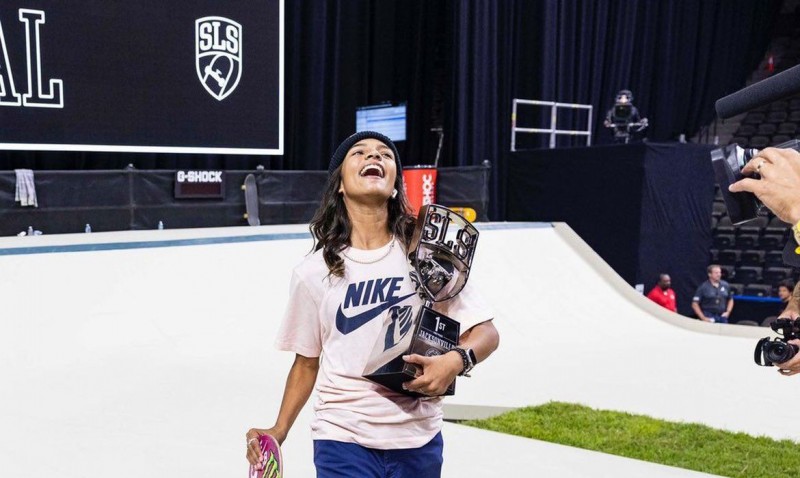 Rayssa vence e Pamela é 3ª em etapa da Liga Mundial de Skate Street