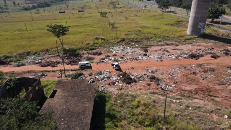 Daep inicia monitoramento aéreo pela cidade para vigiar descarte incorreto de resíduos