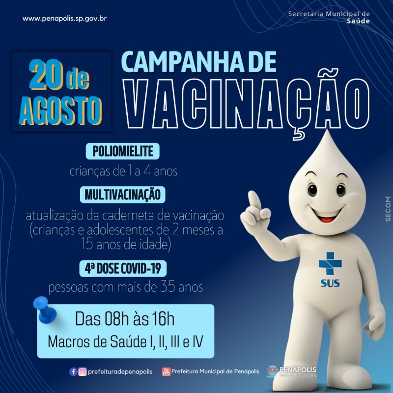 Quarta dose contra a Covid-19 é liberada para pessoas com mais de 35 anos a partir de sábado